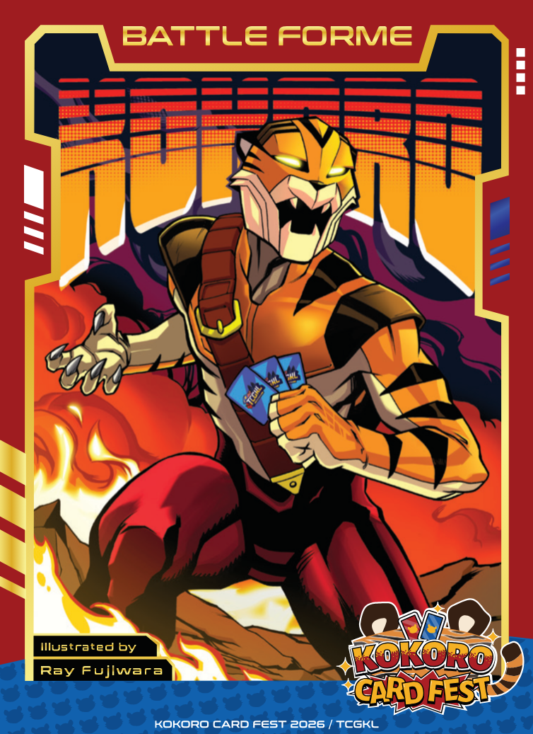 Kokoro promo card — Battle Forme, illustrated by Ray Fujiwara